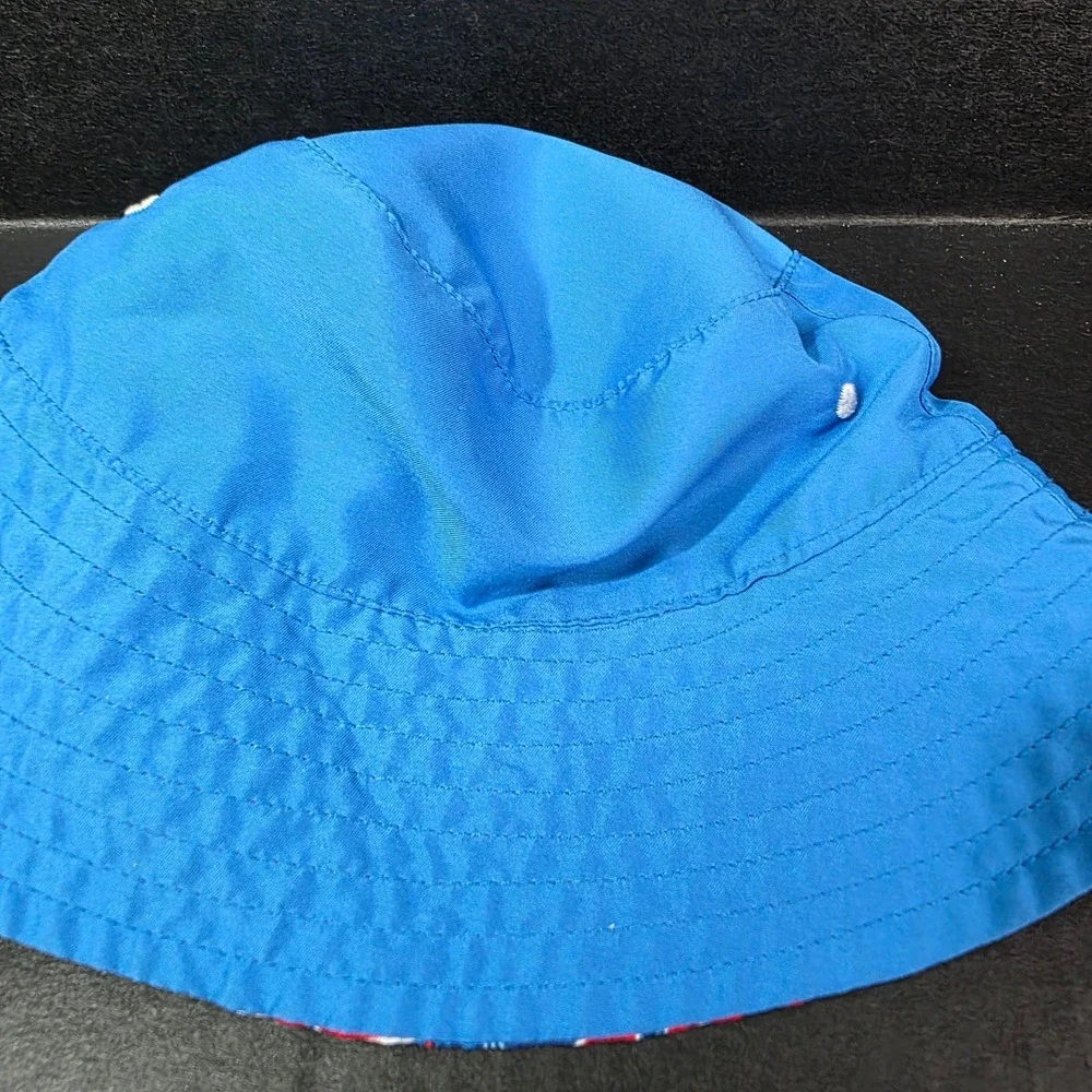 UV Skinz Toddler‎ Reversible Bucket Hat Blue Shark Print OSFM